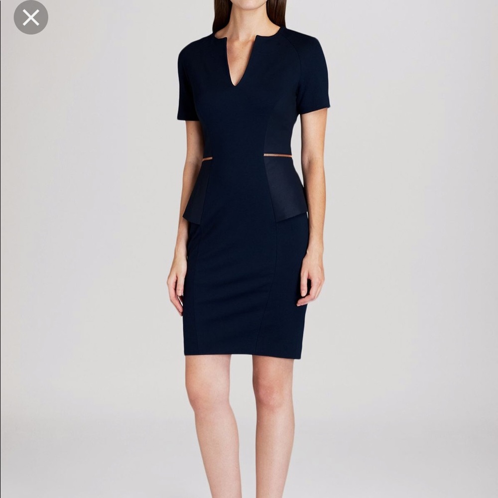 Stylin’ Ted Baker Maddiye Peplum Tailored Dress